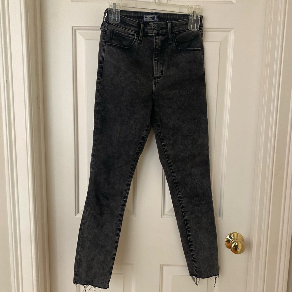Abercrombie & Fitch Black Skinny Jeans